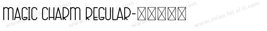 Magic Charm Regular字体转换